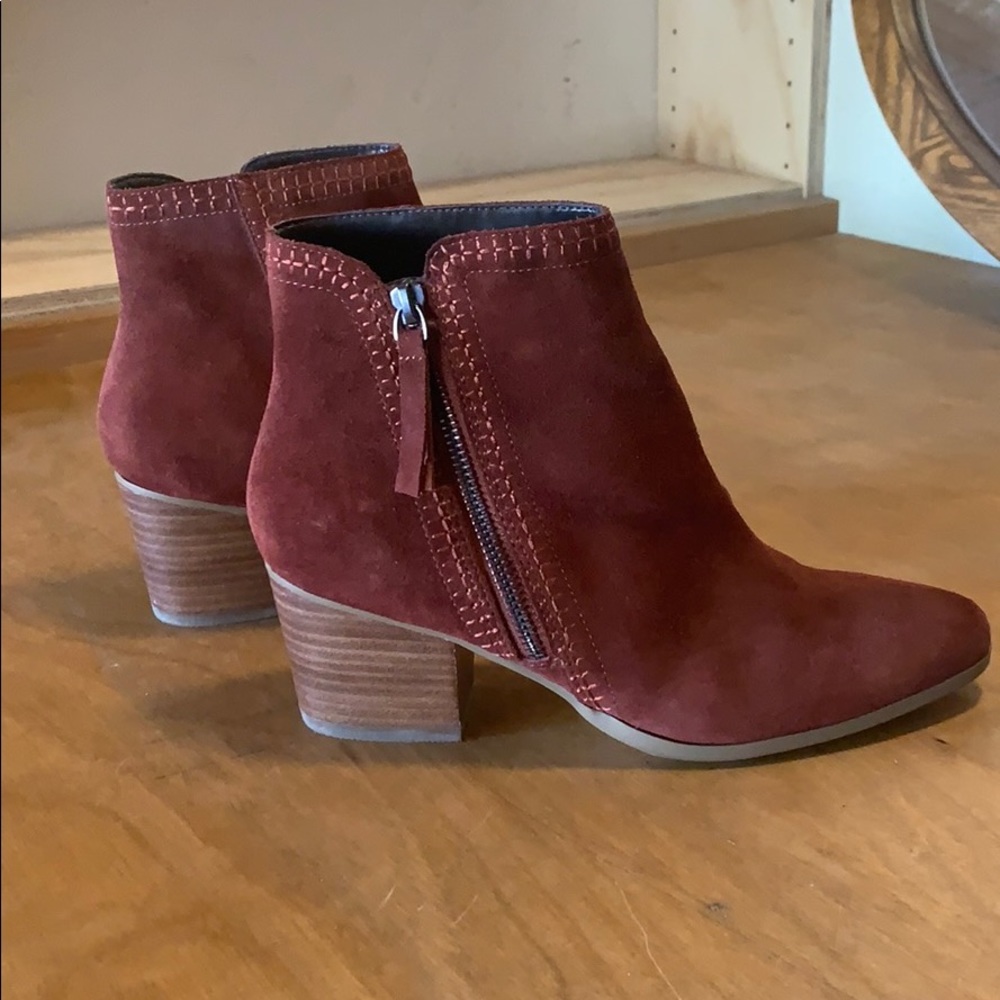 Sole society. Suede heeled boots